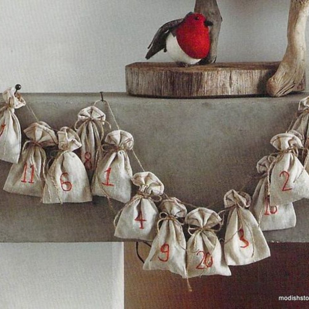 RARE! Roost Advent Calendar garland